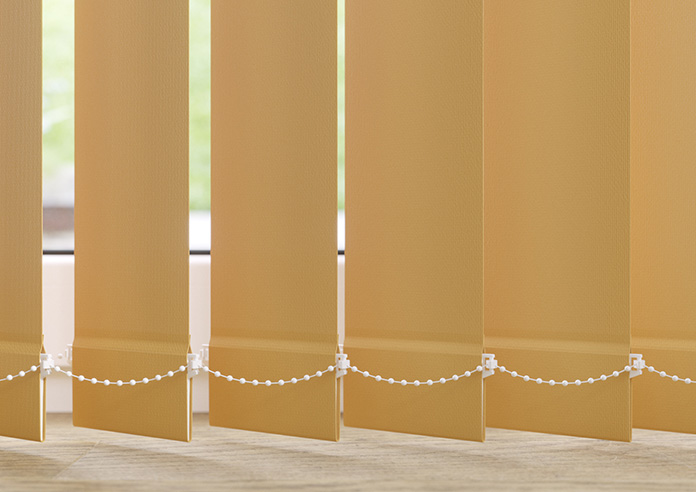 Trinity (Blackout), Mellow Yellow - Vertical Blind Slats - Image 3